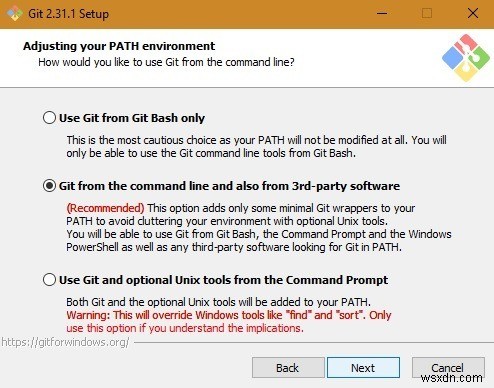 วิธีการติดตั้ง Git Bash บน Windows 10