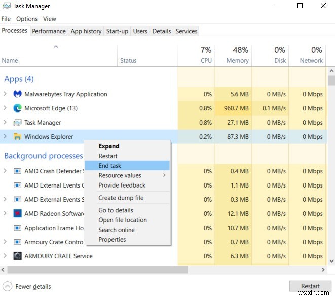 วิธีแก้ไขแอปพลิเคชัน Windows ไม่ตอบสนอง