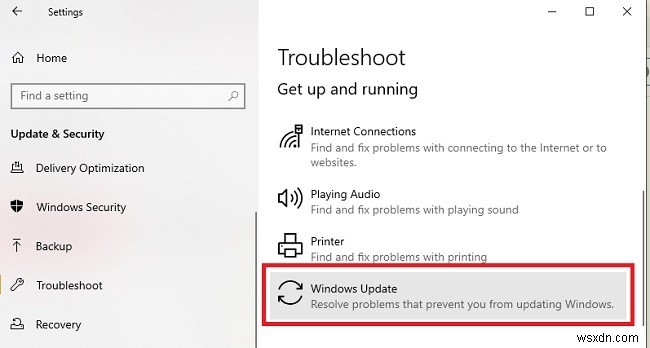 การแก้ไขปัญหาการติดตั้งการอัปเดต Windows 10