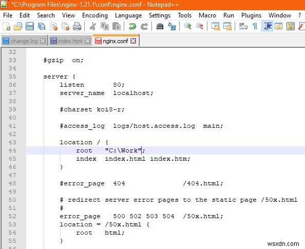 วิธีการติดตั้งและเรียกใช้เซิร์ฟเวอร์ Nginx บน Windows