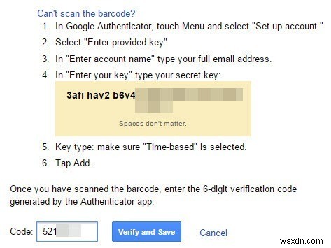 วิธีใช้ Google Authenticator บนพีซีที่ใช้ Windows