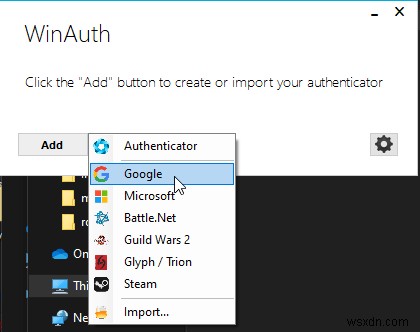 วิธีใช้ Google Authenticator บนพีซีที่ใช้ Windows