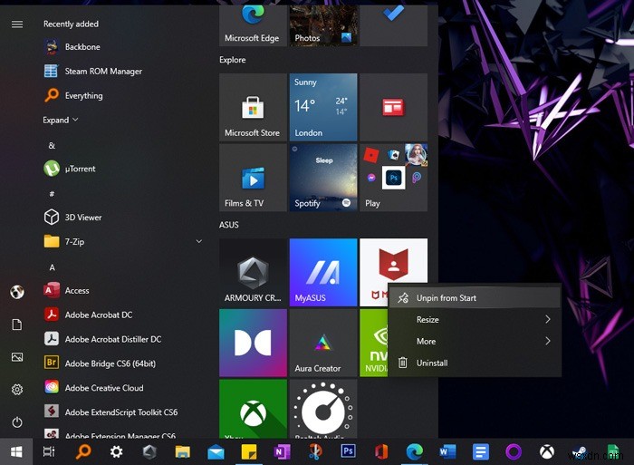 วิธีการลบ Bloatware ออกจาก Windows 10