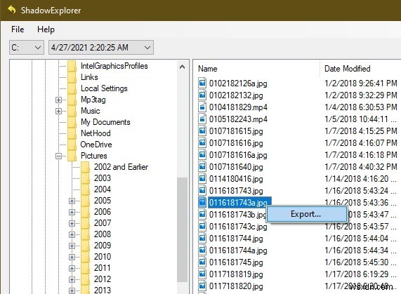 วิธีใช้ ShadowExplorer เพื่อกู้คืนไฟล์จากการคืนค่าระบบ