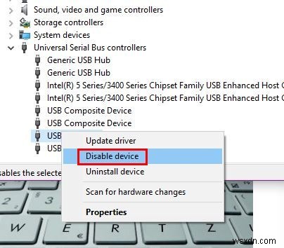 วิธีปิดการใช้งานพอร์ต USB ใน Windows 10