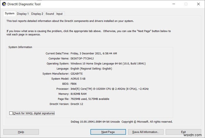 วิธีการติดตั้ง DirectX ใหม่ใน Windows