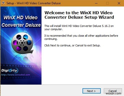 บีบอัดวิดีโอด้วย WinX HD Video Converter Deluxe (ลดสูงสุด 70%)