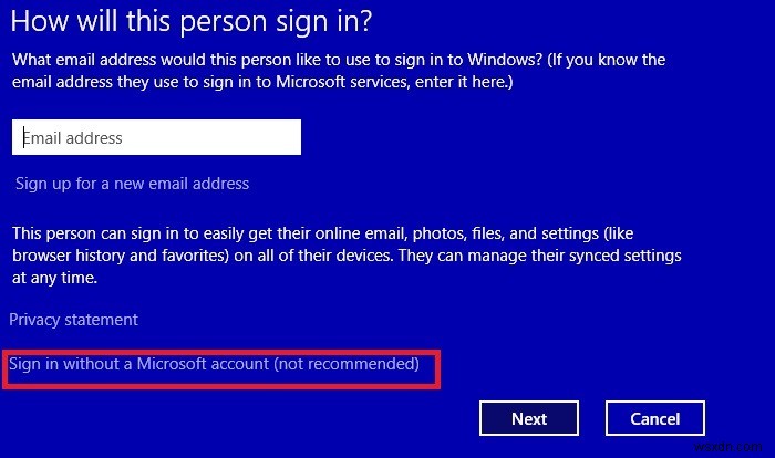 วิธีใช้ Windows 11 โดยไม่ต้องใช้บัญชี Microsoft
