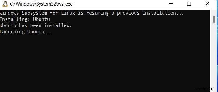 วิธีการติดตั้ง Linux บน Windows ด้วย WSL