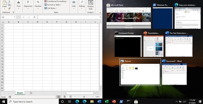 วิธีใช้ Snap Layouts ใน Windows