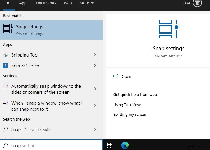 วิธีใช้ Snap Layouts ใน Windows