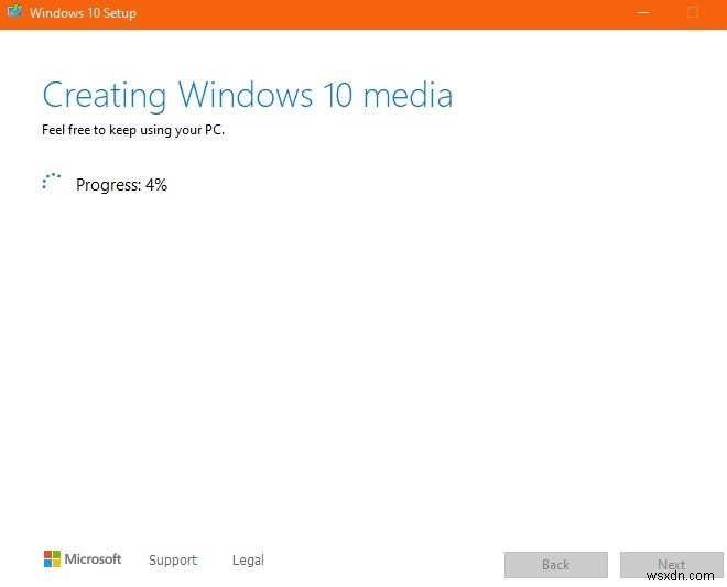 วิธีการติดตั้ง Windows ใหม่ทั้งหมดโดยใช้เครื่องมือสร้างสื่อ