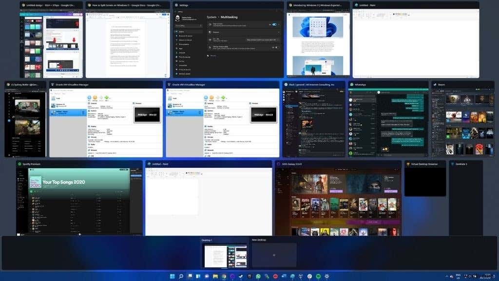 วิธีแยกหน้าจอใน Windows 11