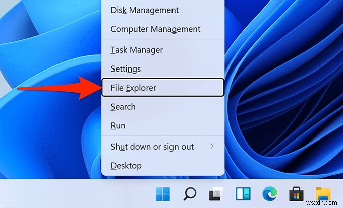 วิธีการเปิด File Explorer บน Windows 11