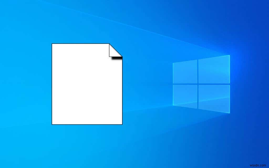 วิธีแก้ไขไอคอนเปล่าใน Windows 10
