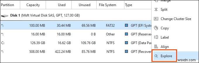 พาร์ติชัน EFI ใน Windows 10 คืออะไรและคุณควรลบออกหรือไม่