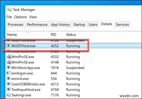 wudfhost.exe คืออะไรและปลอดภัยไหม