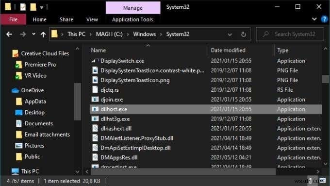 COM Surrogate คืออะไร (dllhost.exe) และเหตุใดจึงทำงานบนพีซีของฉัน