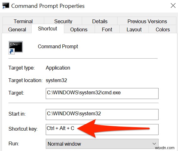 วิธีตั้งค่าพรอมต์คำสั่งและแป้นพิมพ์ PowerShell/ทางลัดบนเดสก์ท็อป