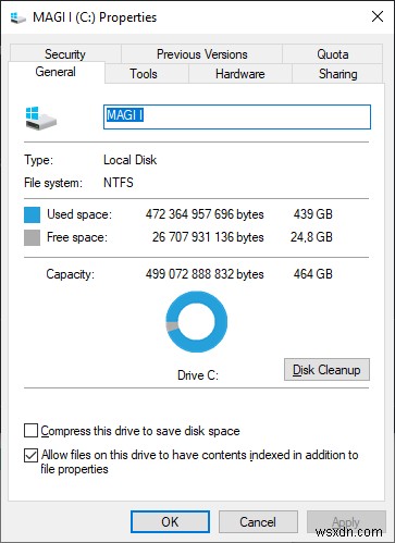 วิธีการแก้ไขข้อผิดพลาด “คอมพิวเตอร์ของคุณมีหน่วยความจำเหลือน้อย” ใน Windows 10