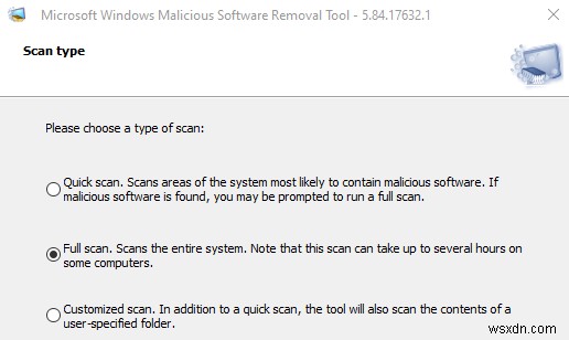 mrt.exe คืออะไรใน Windows และมีความปลอดภัยหรือไม่