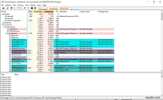 วิธีใช้ Process Monitor และ Process Explorer