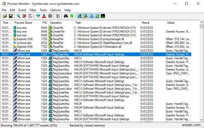 วิธีใช้ Process Monitor และ Process Explorer