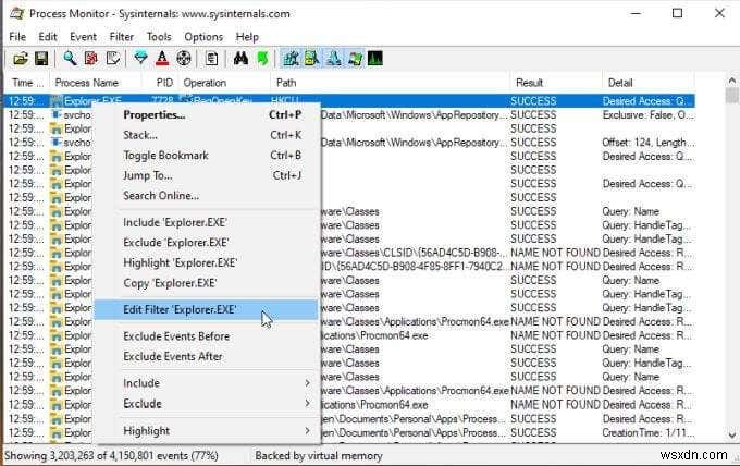 วิธีใช้ Process Monitor และ Process Explorer