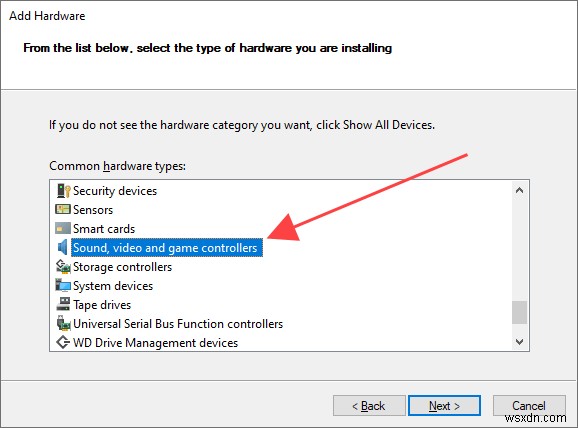วิธีการแก้ไข “ไม่มีการติดตั้งอุปกรณ์ส่งสัญญาณเสียง” ใน Windows 10