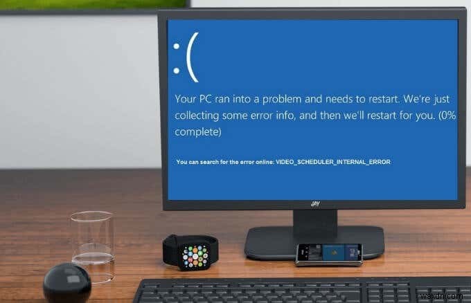 วิธีแก้ไขข้อผิดพลาดภายใน BSOD ของตัวกำหนดเวลาวิดีโอใน Windows 10