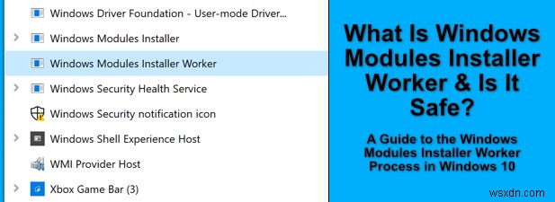 ตัวติดตั้งโมดูล Windows คืออะไร (และปลอดภัยไหม)