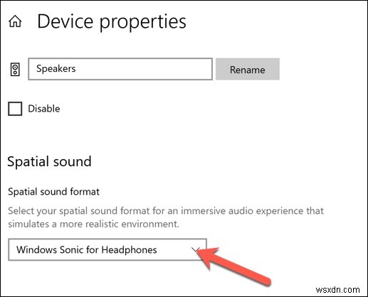 วิธีตั้งค่า Windows Sonic สำหรับหูฟังใน Windows 10