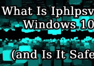 Iphlpsvc ใน Windows 10 คืออะไร (และปลอดภัยหรือไม่) 