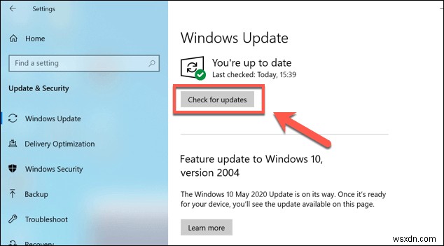 วิธีแก้ไขการอัปเดต Windows 10 ที่ค้างอยู่