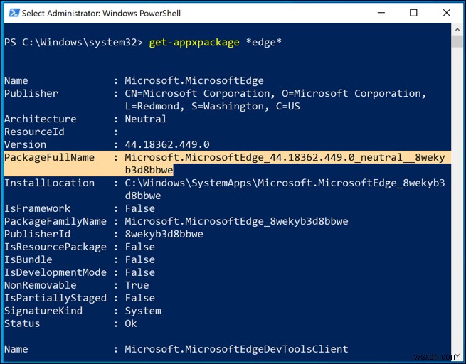 วิธีการลบ Microsoft Edge ออกจาก Windows 10
