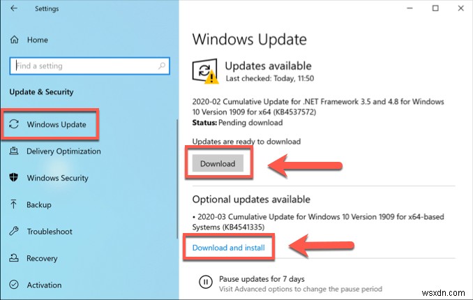 วิธีแก้ไขข้อผิดพลาดข้อยกเว้นร้านค้าที่ไม่คาดคิดใน Windows 10