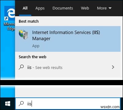 ติดตั้งและตั้งค่าเว็บไซต์ใน IIS บน Windows 10