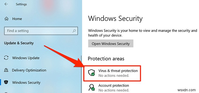 วิธีปิด Windows Defender