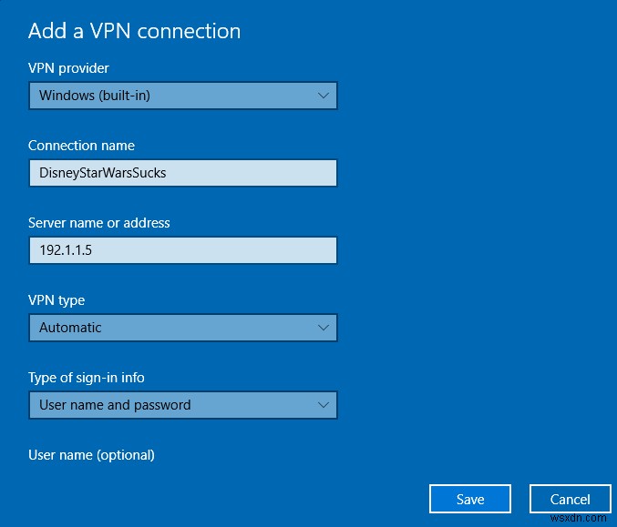 วิธีตั้งค่าบริการ VPN ในตัวของ Windows 10