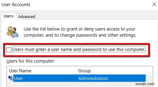 วิธีใช้ Windows โดยไม่มีรหัสผ่านผู้ใช้