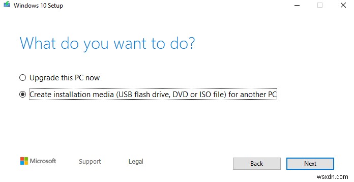 วิธีสร้าง USB Stick สำหรับติดตั้ง Windows 10 