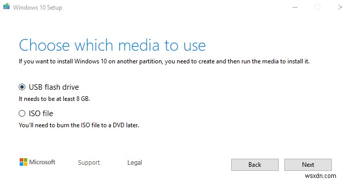 วิธีสร้าง USB Stick สำหรับติดตั้ง Windows 10 