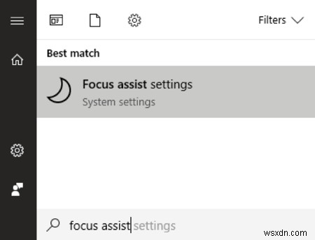 ใช้ตัวช่วยโฟกัสเพื่อควบคุมการแจ้งเตือนใน Windows 10