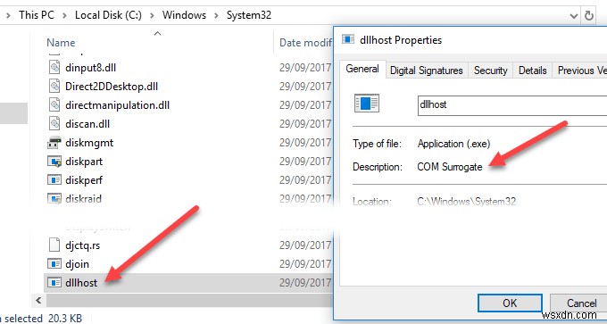 COM Surrogate คืออะไรใน Windows 10 และมันเป็นไวรัสหรือไม่