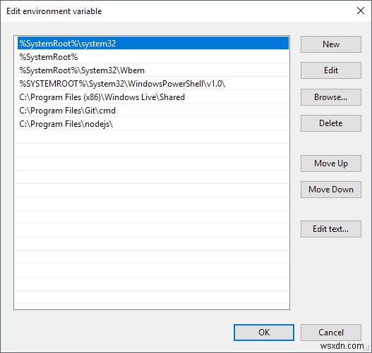 วิธีเพิ่มลงใน Windows PATH Environment Variable 