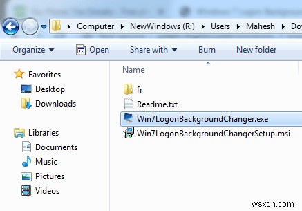 วิธีการเปลี่ยนภาพพื้นหลังหน้าจอการเข้าสู่ระบบ Windows 7