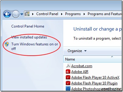 ปิดแพลตฟอร์ม Gadgets ใน Windows 7 