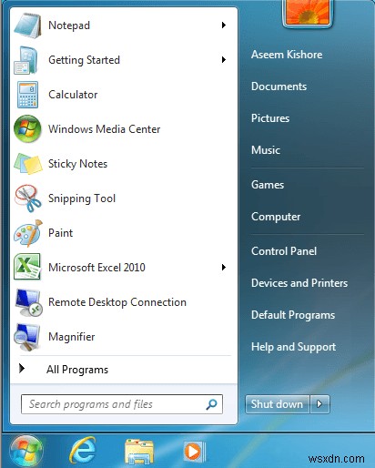 10 อันดับความแตกต่างระหว่าง Windows XP และ Windows 7 