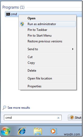 กล่องโต้ตอบเปิดหรือปิดคุณลักษณะของ Windows ว่างเปล่าใน Windows 7 หรือ Vista 