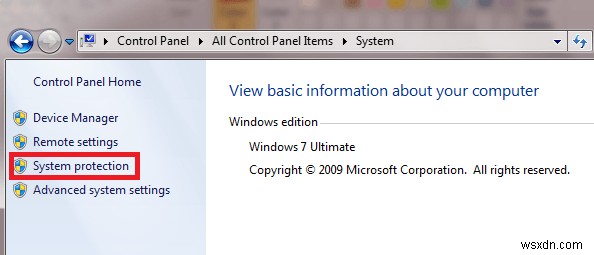 วิธีเปิดใช้งานการคืนค่าระบบใน Windows 7 